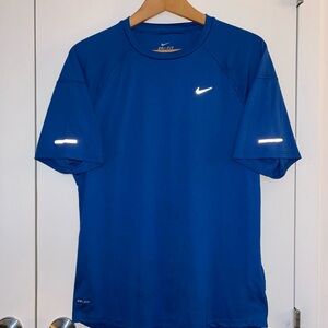 Nike DRI-FIT Royal Blue Performance Tee and Nike DRI-FIT Red Performance Tee